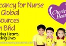 Vacancy for Nurse at CH Global Resources Sdn Bhd