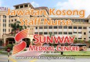 Jawatan Kosong Jururawat Terlatih di Sunway Medical Centre Sdn Bhd