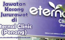 Jawatan Kosong Jururawat di Eternal Clinic (Penang)